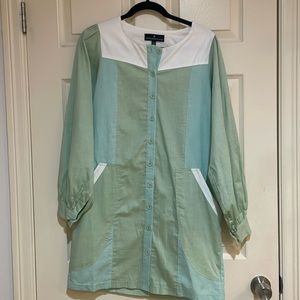 NWOT Tuckernuck Pomander Place Sea Green Elliot Dress